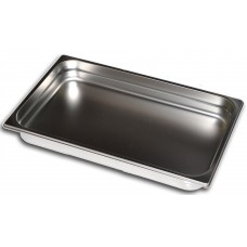 Bacinella Gastronorm Acciaio Inox GN 1/1 Altezza cm 6,5 